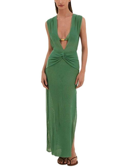 ViX Green Cindy Long Cover-Up
