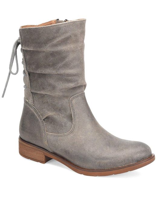 Söfft Gray Sharnell Low Suede Boot