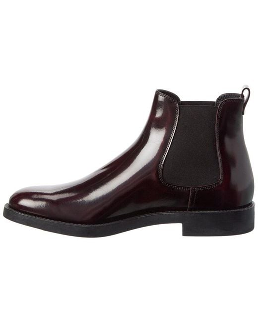 Tod's Brown Leather Bootie