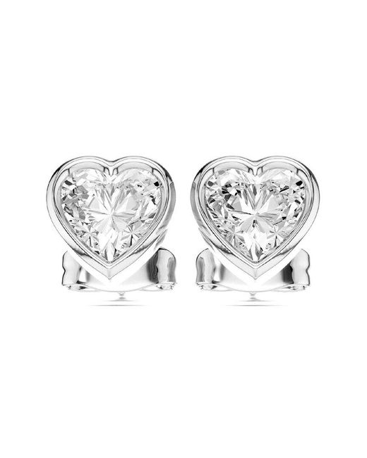 Amairah Metallic 14K 1.00 Ct. Tw. Lab-Grown Diamond Stud Earrings