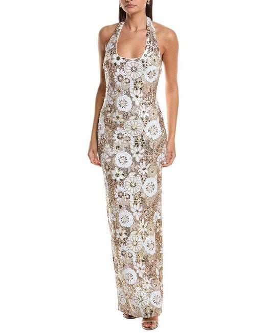 Ramy Brook White Tiffany Gown
