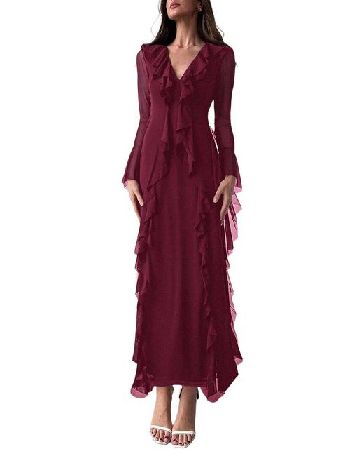XIRELLI Red Maxi Dress