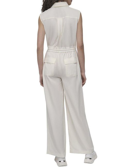 DKNY Gray Jumpsuit