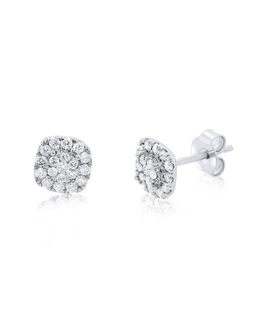 Diana M Metallic 14k 0.50 Ct. Tw. Diamond Earrings