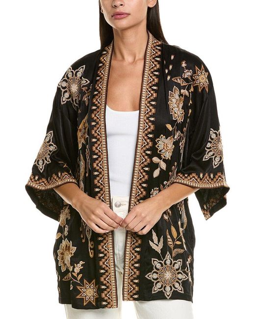 Johnny Was Black Chiarra Kimono