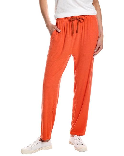 Electric and Rose Orange Aries Ribbed Pant