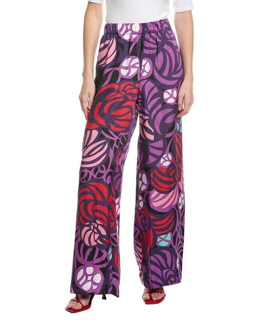Marimekko Red Oanet Torstai Pant
