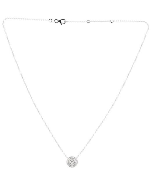 Gregg Ruth White 14K 0.66 Ct. Tw. Diamond Pendant