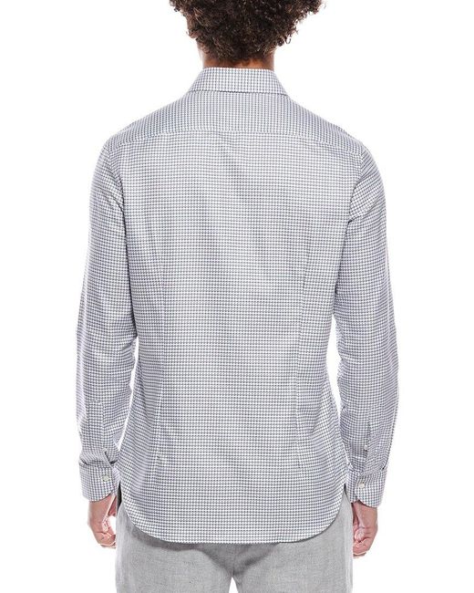 Canali Gray Dress Shirt for men