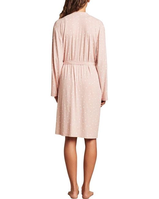 Barefoot Dreams Pink Ultra Soft Rib Robe