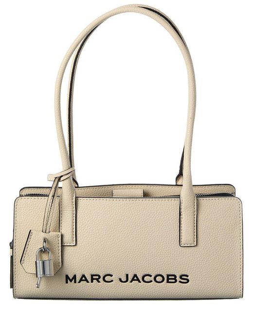 Marc Jacobs Natural Bold Leather Satchel
