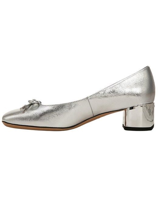 Franco Sarto White L-Natalia Pump