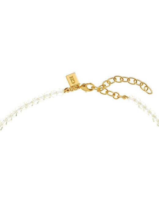 Crystal Haze Jewelry White 18K Plated Colorful Necklace