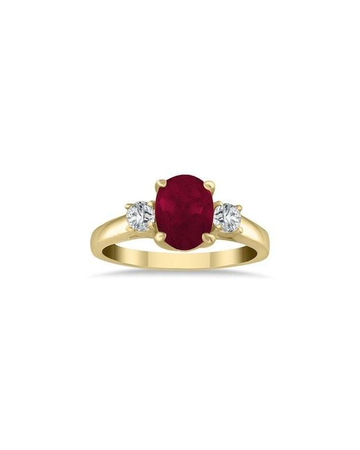 Gem Spark Pink 14K 1.58 Ct. Tw. Diamond & Ruby Ring