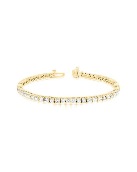 Diana M Metallic Fine Jewelry 14K 3.00 Ct. Tw. Diamond Bracelet