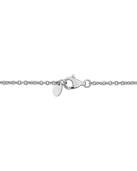 Rina Limor Metallic 0.75 Ct. Tw. Created Sapphire Cable Chain Bracelet