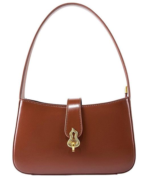 Adele Berto Brown Leather Tote