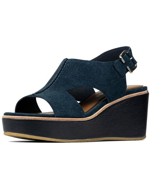Donald J Pliner Blue Aree02 Suede Sandal