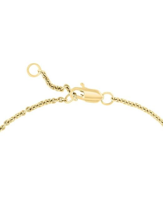 Effy Fine Jewelry Metallic 14K 1.01 Ct. Tw. Lab-Grown Diamond Bracelet