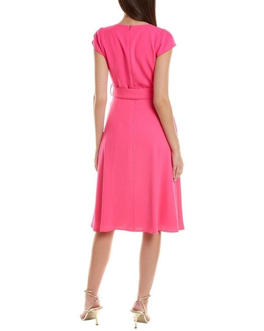 Black Halo Pink Pandora Dress