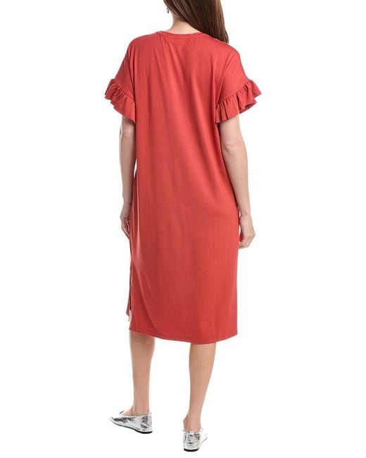 Masai Red Midi Dress