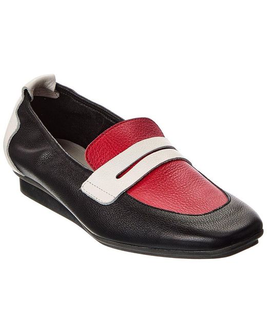 Arche Red Matana Leather Loafer