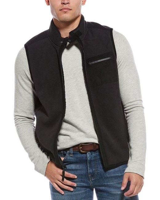 Tommy Bahama Black Olympic Bay Vest for men