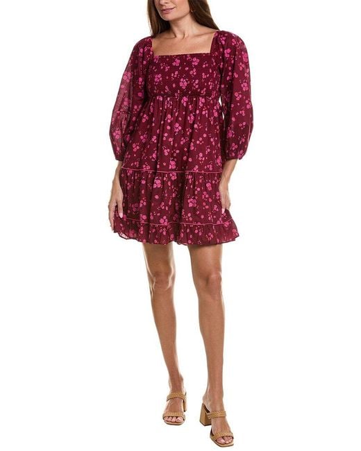 Garrie B Red Mini Dress