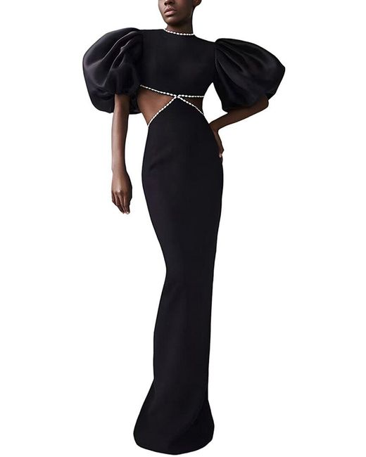 FREYLINA Black Maxi Dress