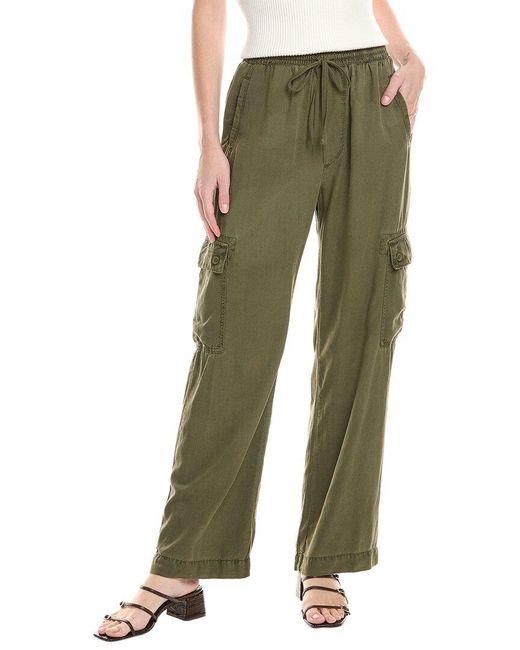 Bella Dahl Green Cargo Pant