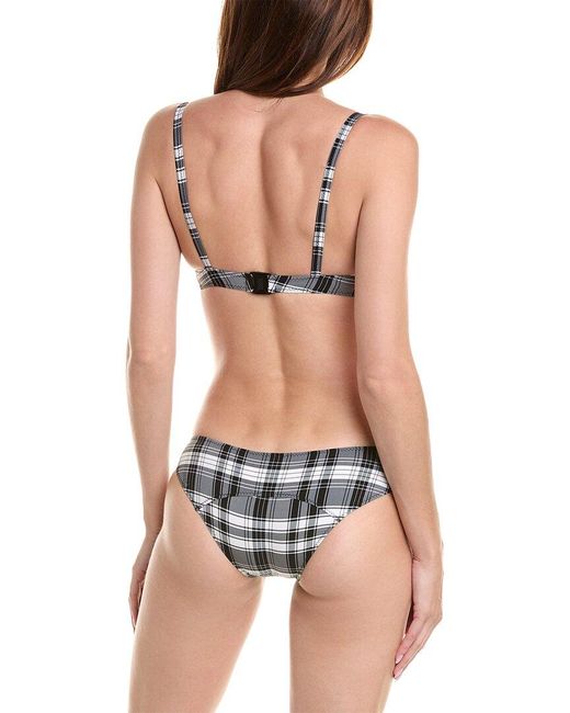Lisa Marie Fernandez Black Balconette 2Pc Bikini Set