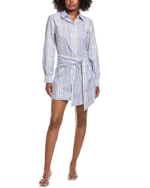 Ramy Brook Blue Sariah Dress