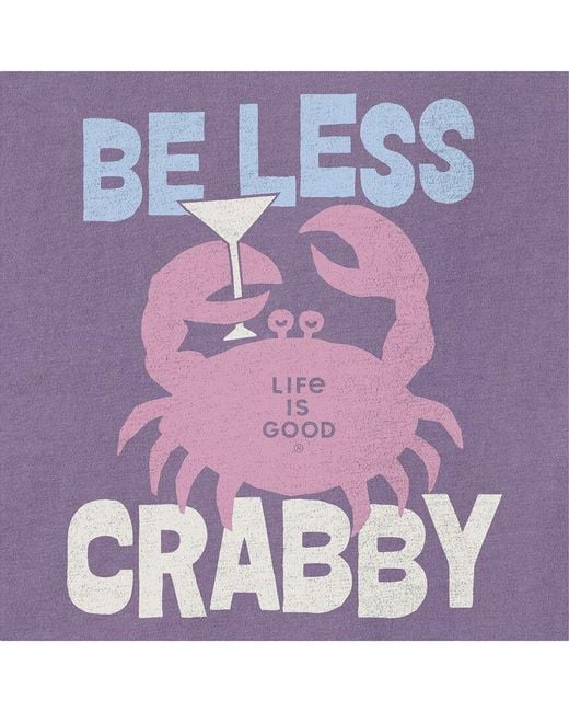 Life Is Good. Purple Crusher Boxy Tee