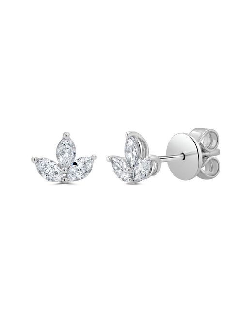 Sabrina Designs White 14k 0.45 Ct. Tw. Diamond Studs