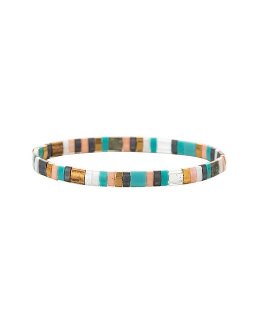 Eye Candy LA Blue Sandra Stretch Bracelet