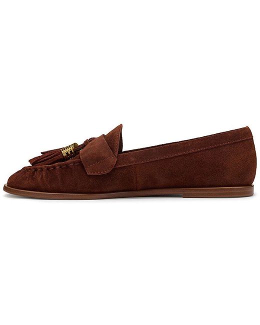 Franco Sarto Brown Dnu L-Carita Leather Loafer