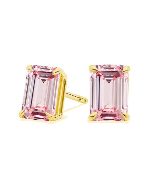 Amairah Pink 14K 1.00 Ct. Tw. Lab-Grown Diamond Stud Earrings