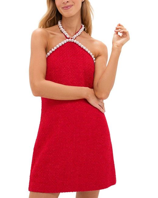 Hyacinth House Red Petra Mini Dress