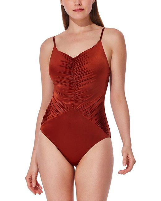 Gottex Red One-Piece