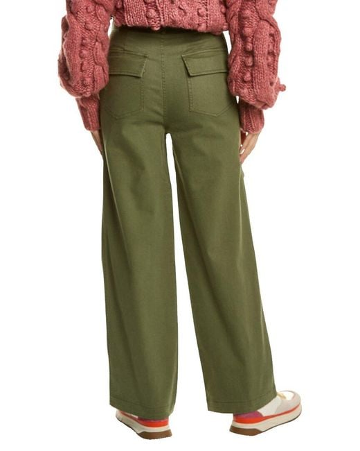Sea Green Taliana Military Pant