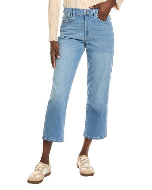 7 For All Mankind Blue Slim Evolution The Modern Straight Marrakech Jean
