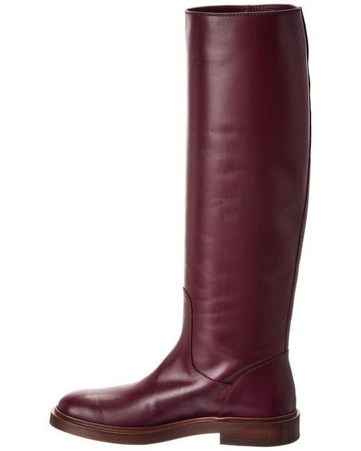 Tod's Red Tods Suede Boot