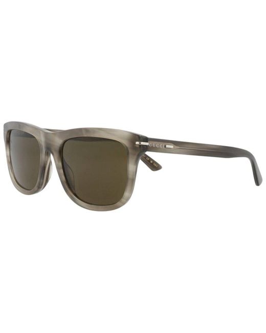 Gucci Brown Gg1444S 55Mm Sunglasses for men