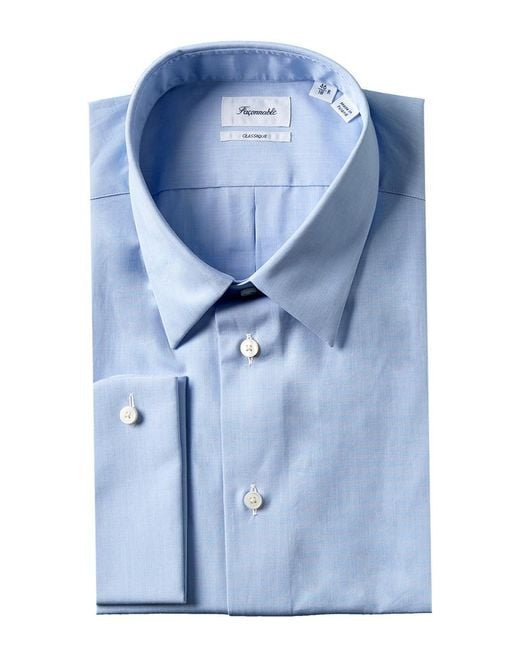 Façonnable Façonnable Classic Fit Dress Shirt in Blue for Men - Save 8% ...