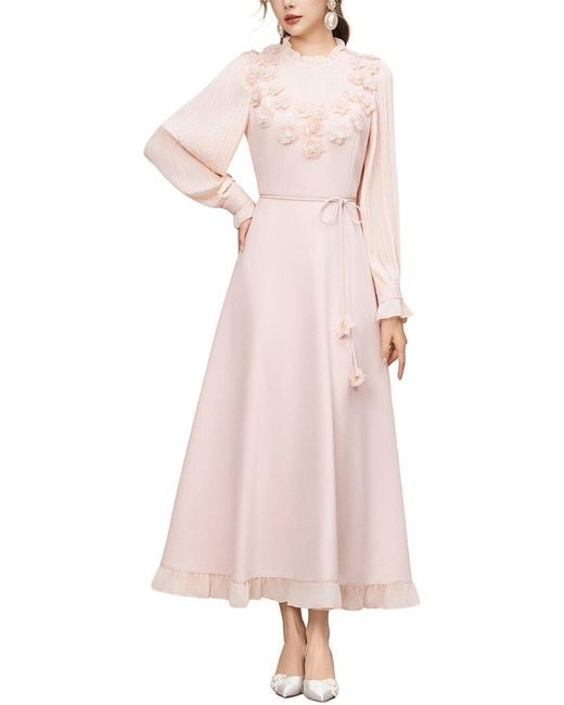 Lanelle Pink Maxi Dress