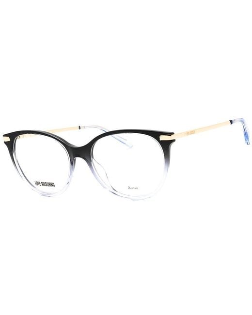 Moschino White Mol570 52Mm Optical Frames