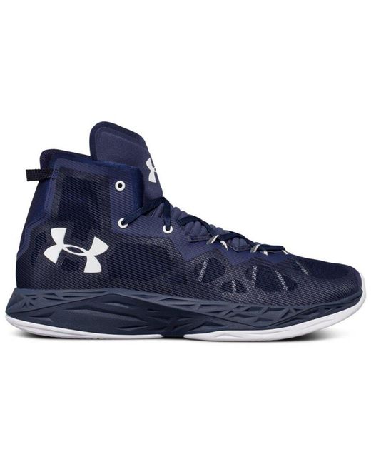 Under Armour Men's Ua Lightning 4 Basketball Shoes in Blue for Men | Lyst