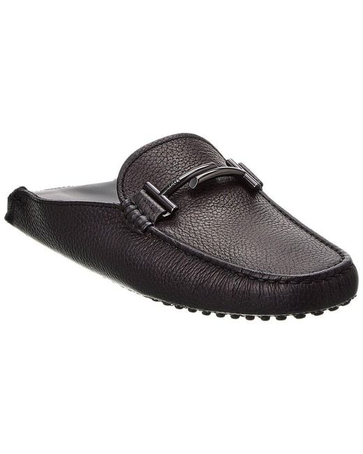 Tod's Brown Leather Loafer for men