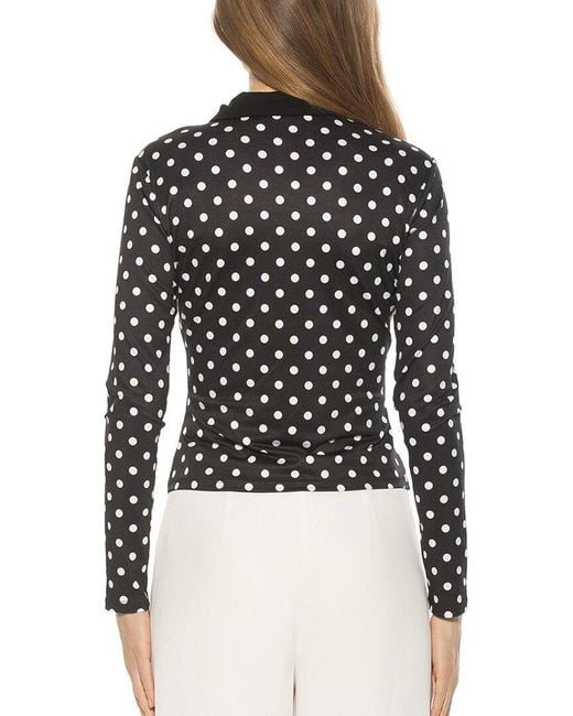 Alexia Admor Black Marlo Top