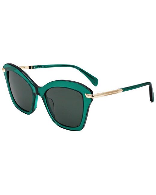 Rag & Bone Green Rnb1081 53Mm Sunglasses